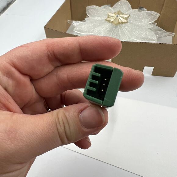 2010 Hallmark Wonder & Light Glowing Snowflake Tree Topper NEW Christmas - Picture 9 of 10